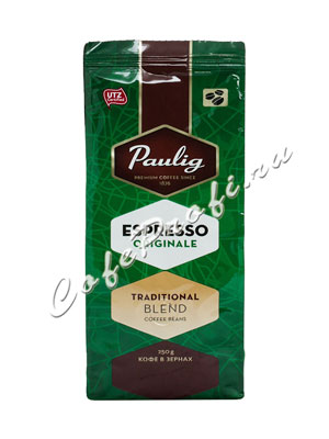 Кофе Paulig (Паулиг) Espresso Originale в зёрнах 250 г